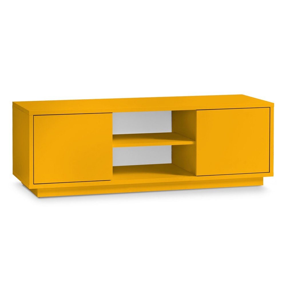 Aileenstore Lowboard Eyecatcher, Breite 140 cm, HiFi Kommode Orange | Orange | Lowboards