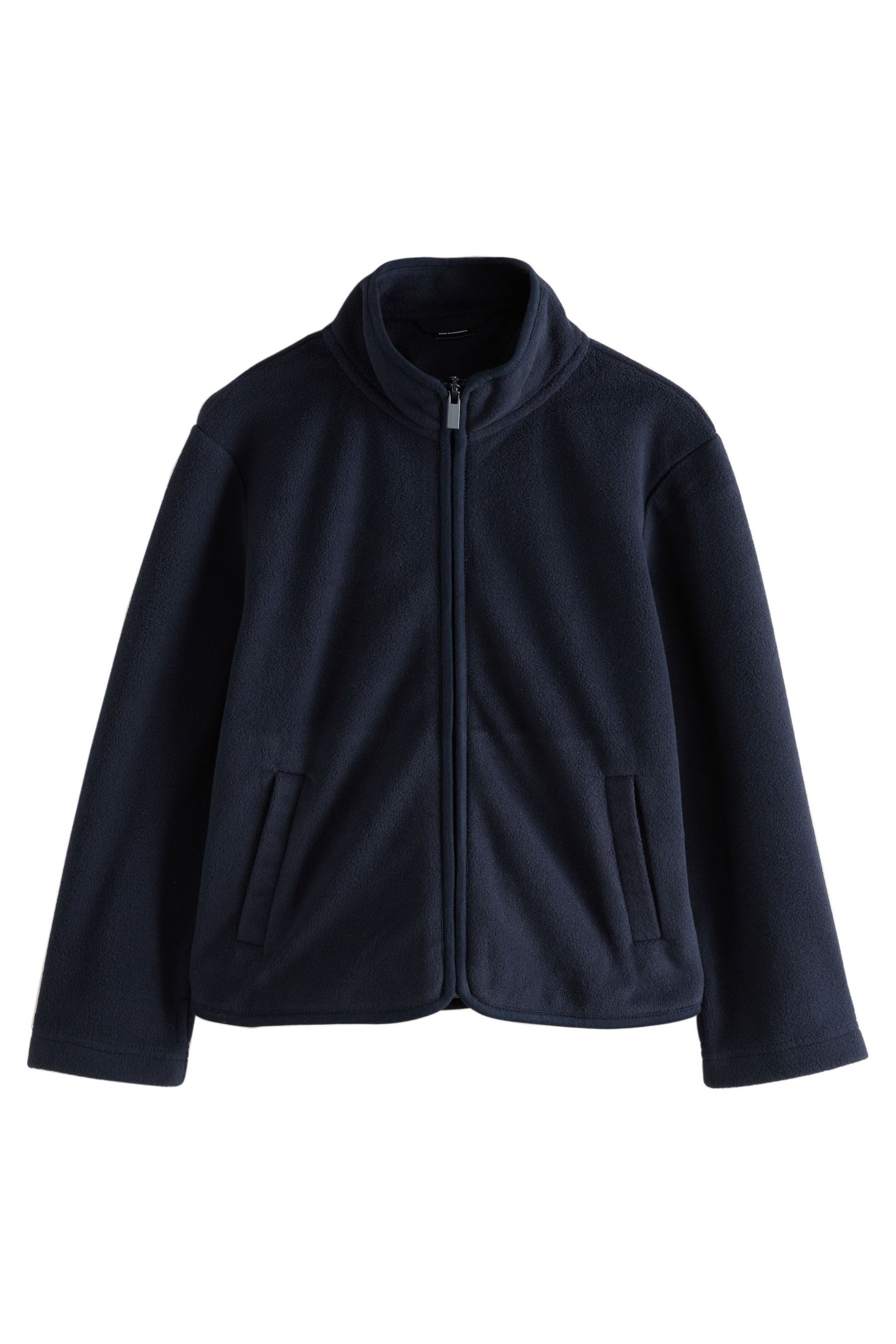Next Fleecejacke Fleecejacke mit Reißverschluss und Taschen (1-St)