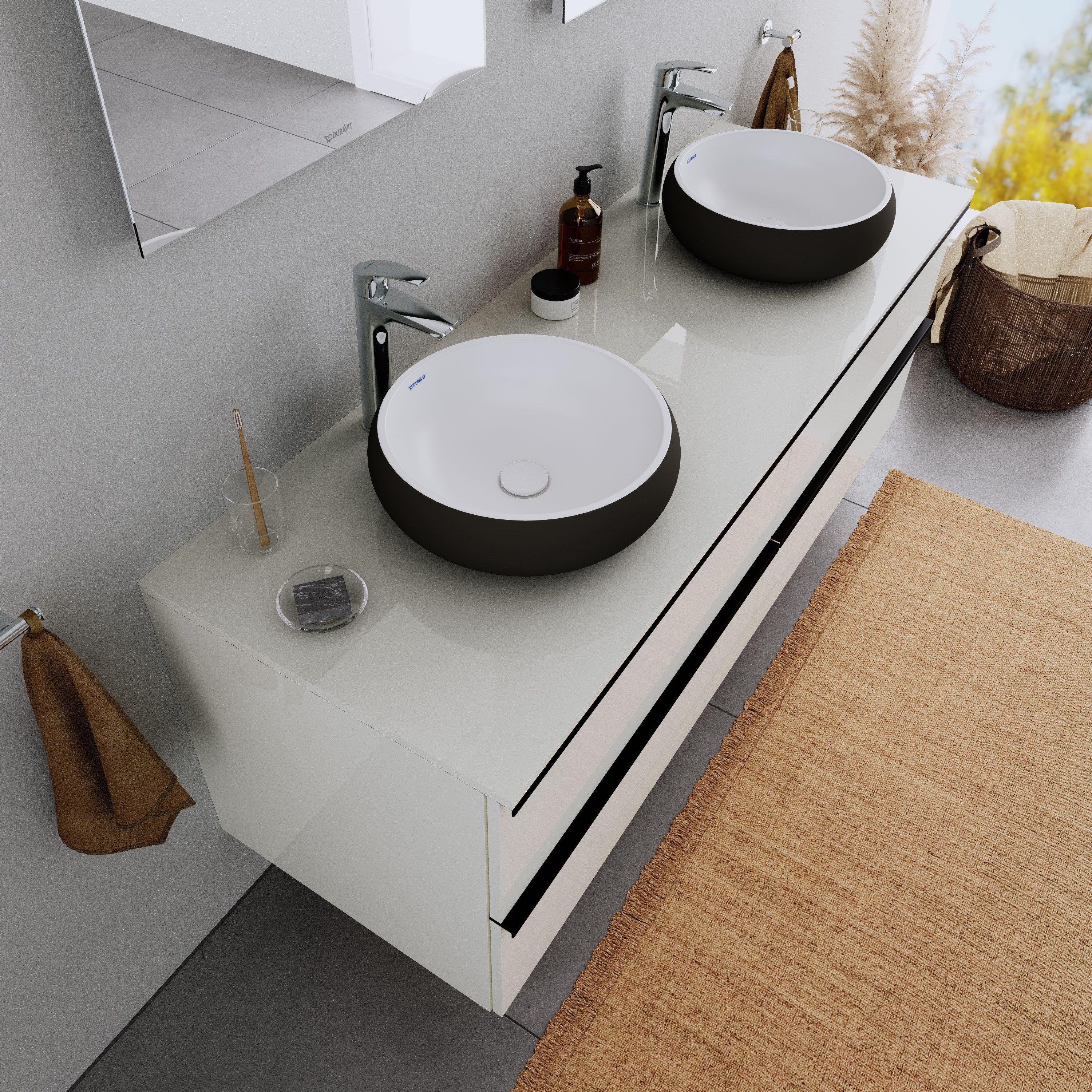 Duravit Waschbecken DuraVolo, Ø40 cm, aus günstig online kaufen