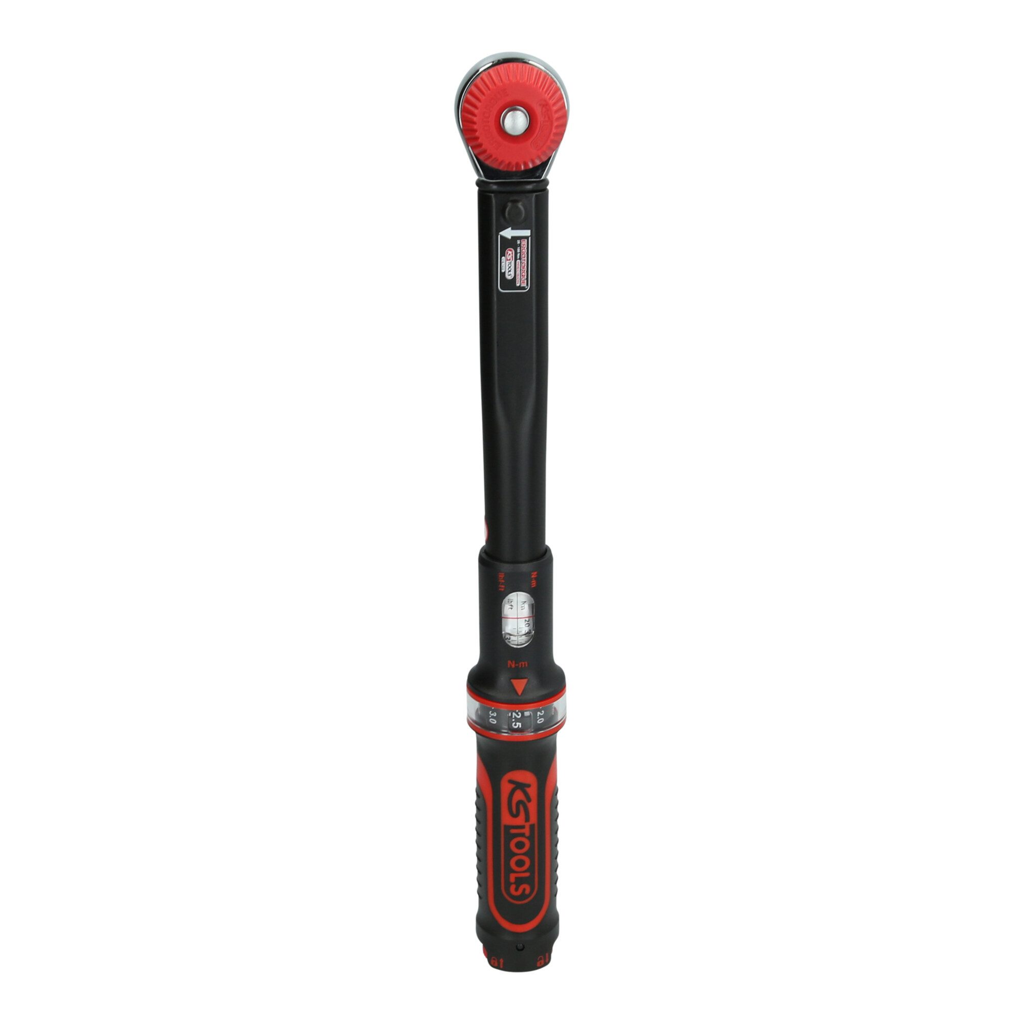 KS Tools Drehmomentschlüssel KS Tools 1/2" ERGOTORQUE®precision Ratschen-Drehmomentschlüssel Drehkn