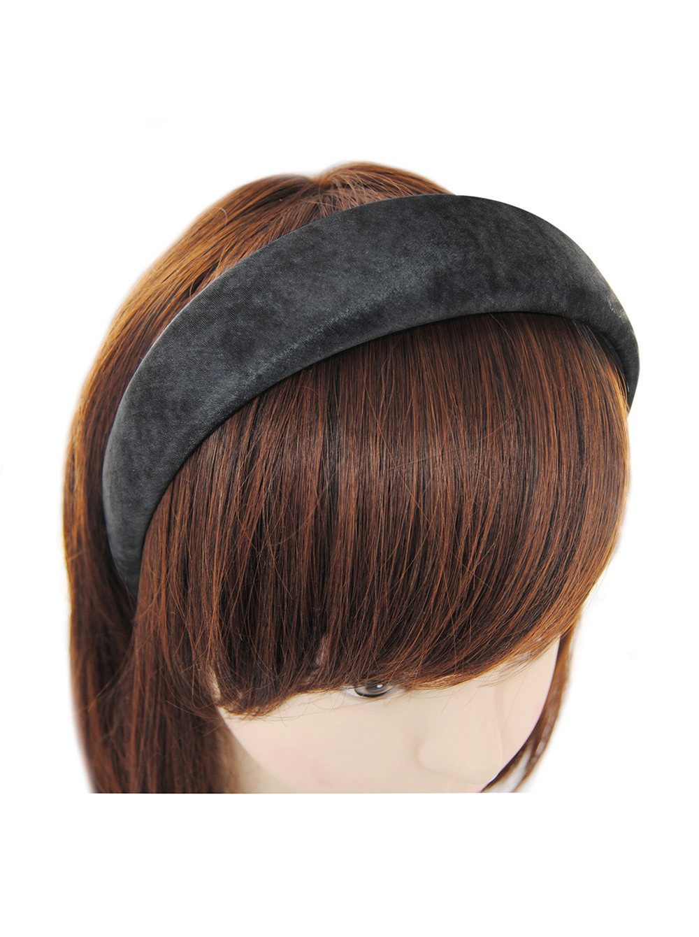 axy Haarreif Eleganter Haarreif mit Marmoroptik gepolstert angenehm weich, Vintage Damen Haarreifen Karneval Fasching Oktoberfest Brautjungfer