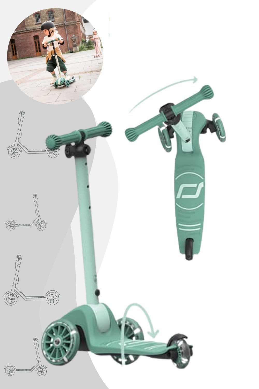 Globber Laufrad Highwaykick 3S - Scooter / Kickboard