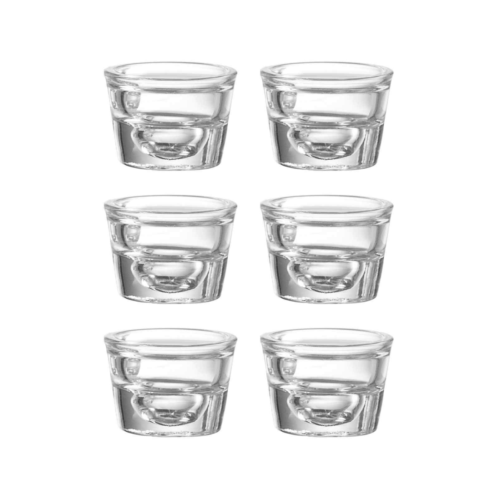 Ritzenhoff & Breker Teelichthalter 4fire Teelichthalter ø 6 cm 6er Set (6 Gläser, 6 St)