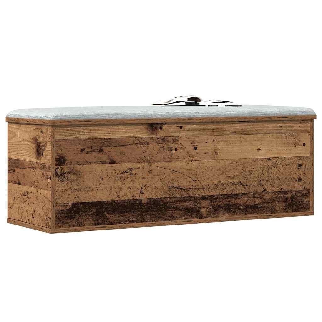 vidaXL Truhe 102 x 35 x 35 cm Aufbewahrungsbox aus altem Holz 102x35x35 cm aus Qual