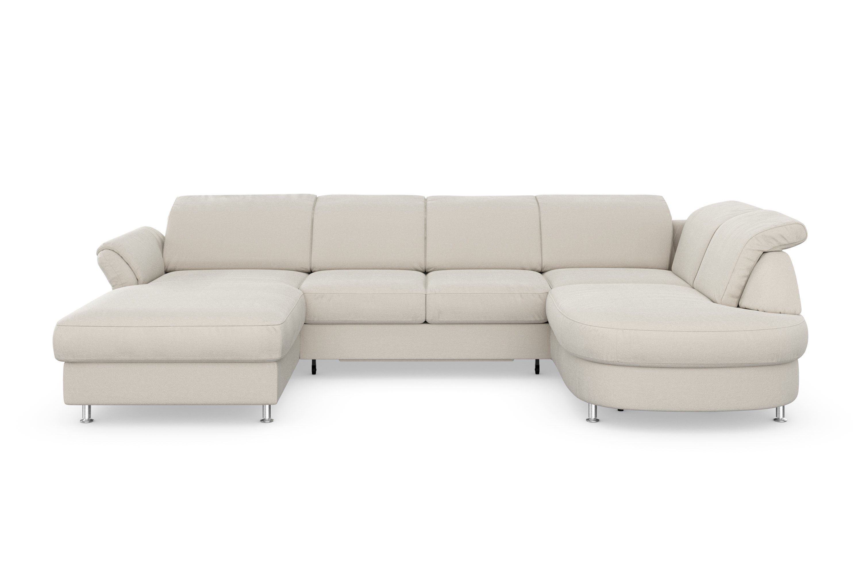 sit&more Wohnlandschaft "Apulia U-Form", wahlweise Bettfunktion, Bettkasten günstig online kaufen