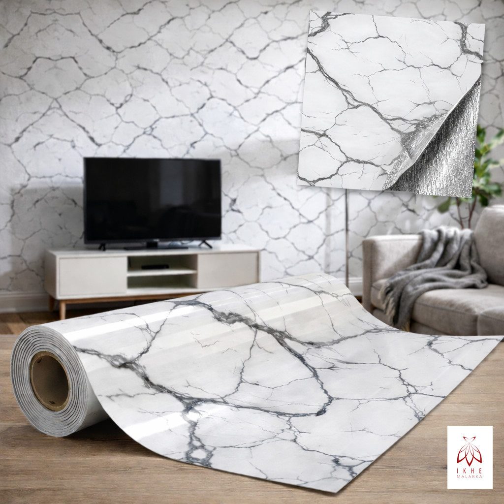 IKHEMalarka Wandpaneel Selbstklebende Flexible Schaum-Wandverkleidung 1,8 m², BxL: 60x300 cm, 1,8 qm, (1 Rolle = 1,8 m², 300x60cm) Schall- und wärmeisolierend, stoßfest, leicht zu reinige. 300x60cm