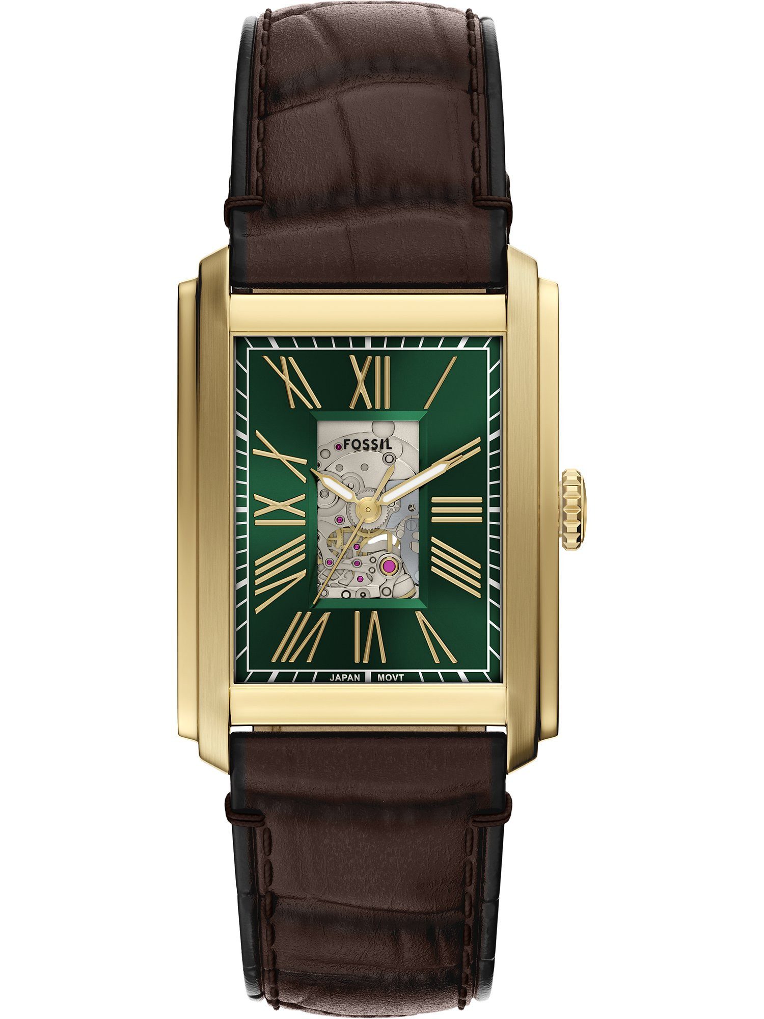 Fossil Quarzuhr Fossil Herren-Uhren Analog Automatik