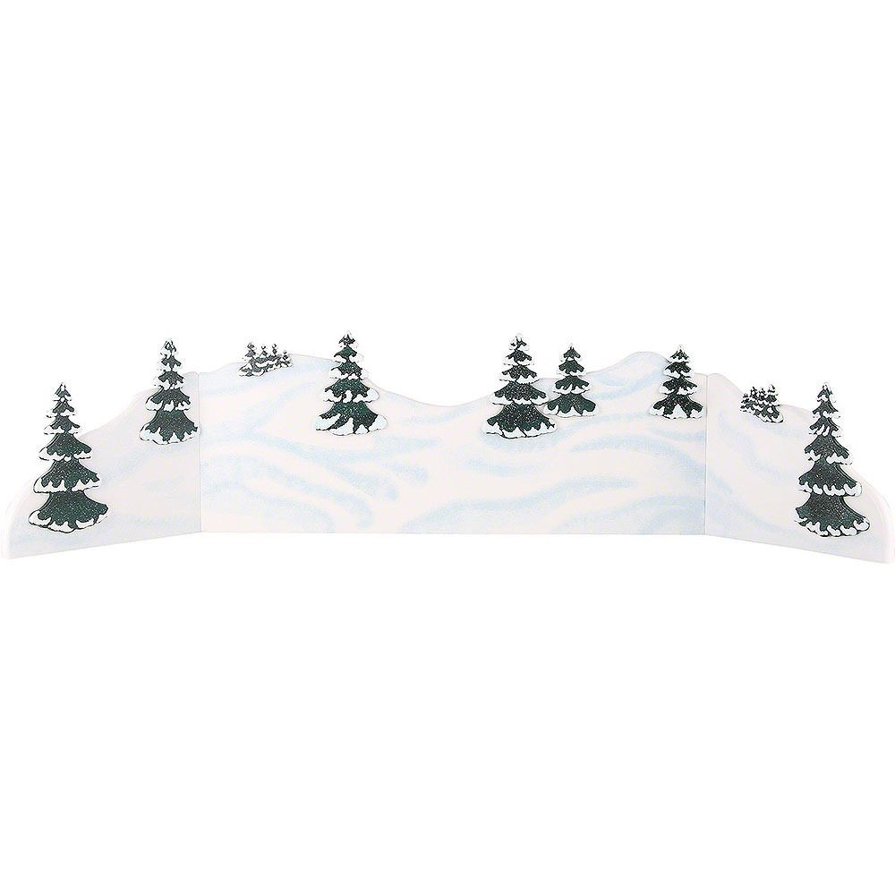 Hubrig Volkskunst GmbH Dekofigur Winterlandschaft Diorama - zw. 100 und 115cm verstellbar von Hubrig Vo