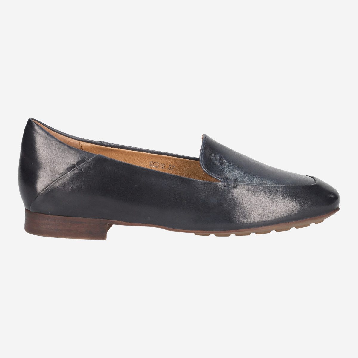 Ginger & Glove G&316, Slipper & Mokassin in Blau für Damen Slipper