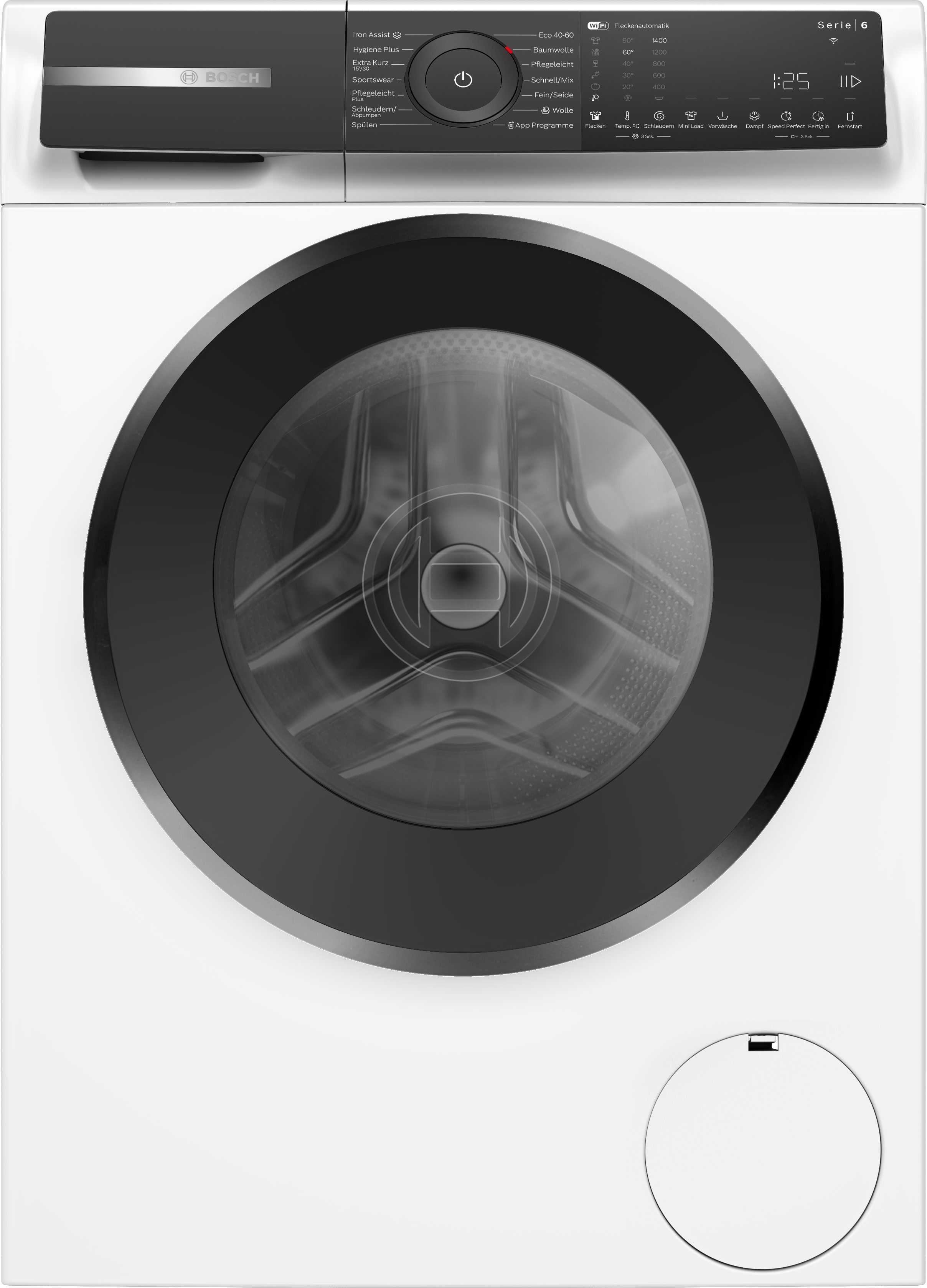BOSCH Waschmaschine Serie 6 WGH244M40, 9 kg, 1300 U/min