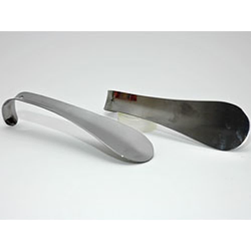 HundB Schuhlöffel Schuhanzieher ca. 15 cm, Edelstahl (Einzelartikel, 1-tlg., Einzelartikel), Schuhlöffel Anziehhilfe Schuhhilfe Hilfsmittel Edelstahlhelfer