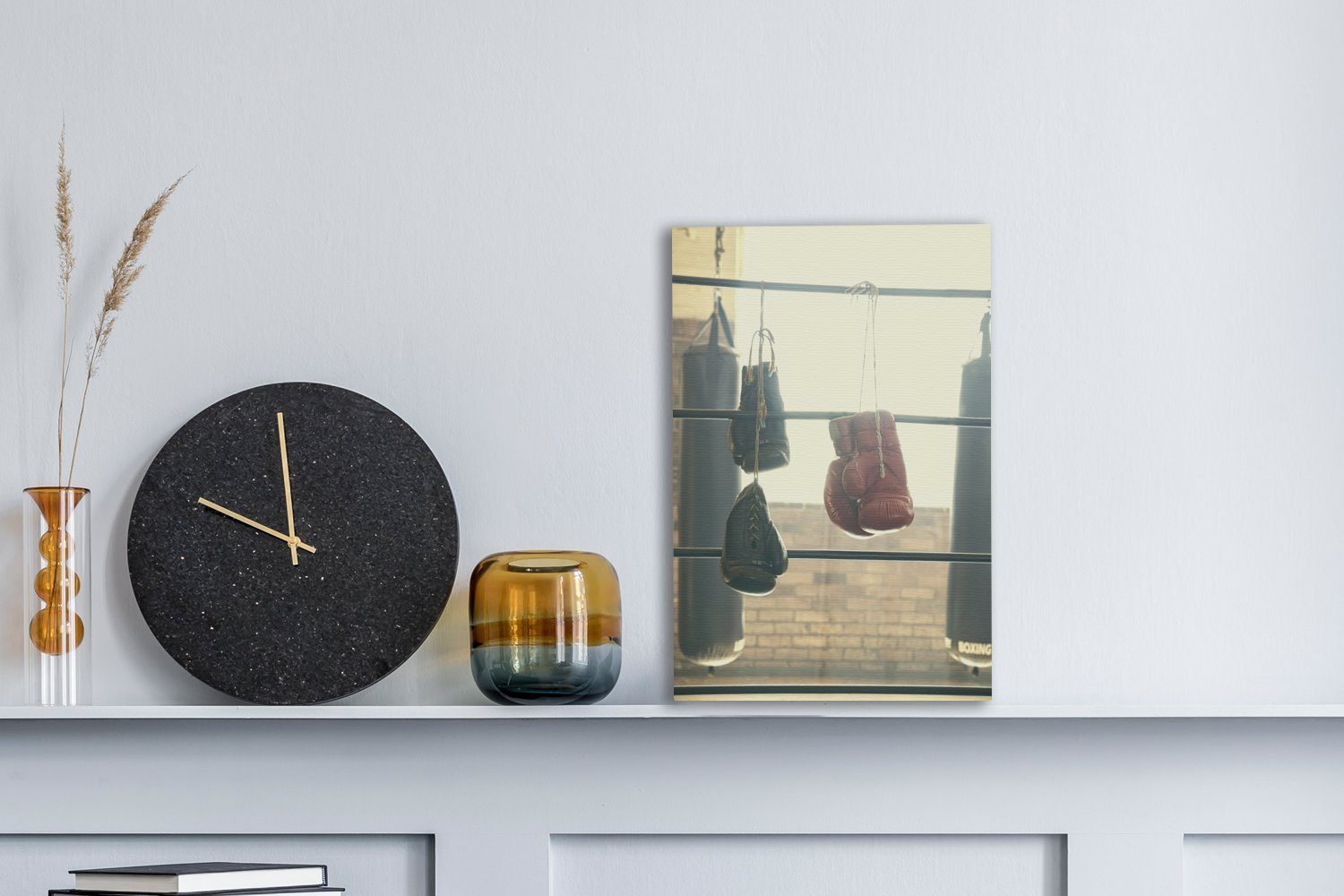 OneMillionCanvasses® Leinwandbild Boxen - Boxhandschuhe - günstig online kaufen