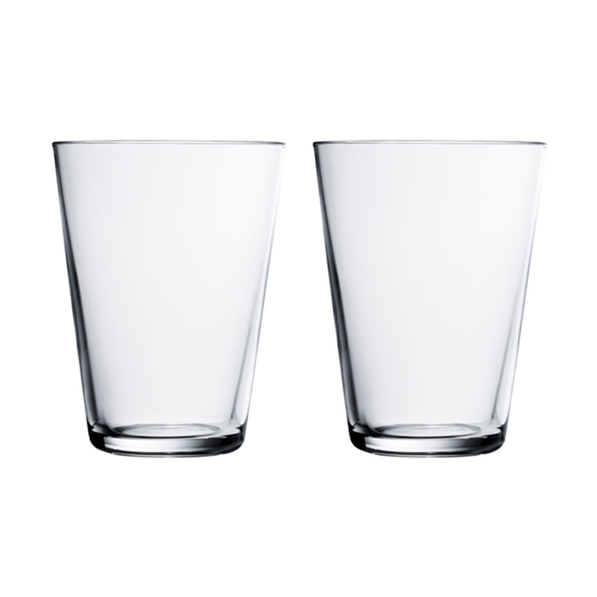 Glas Kopie von Iittala Kartio Trinkglas 40cl 2er Set