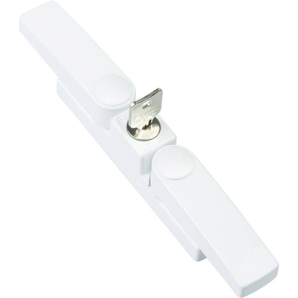 Burg Wächter Panzerriegel Fenstersicherung mit Doppelriegel Winsafe WS 22 W SB 38271