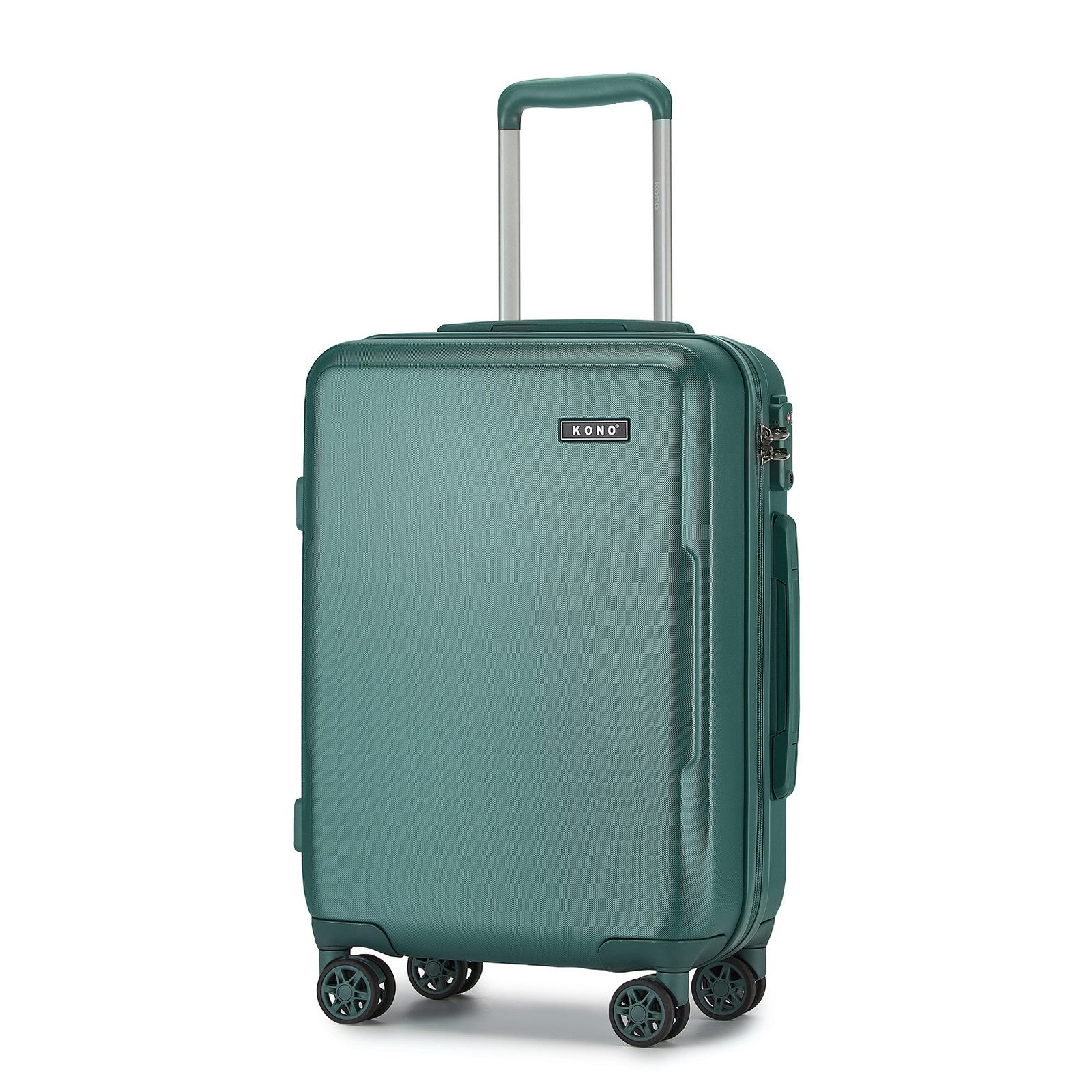 Handgepäck-Trolley Koffer, PC + ABS Hartschale, TSA-Schloss, Doppel-Spinnräder