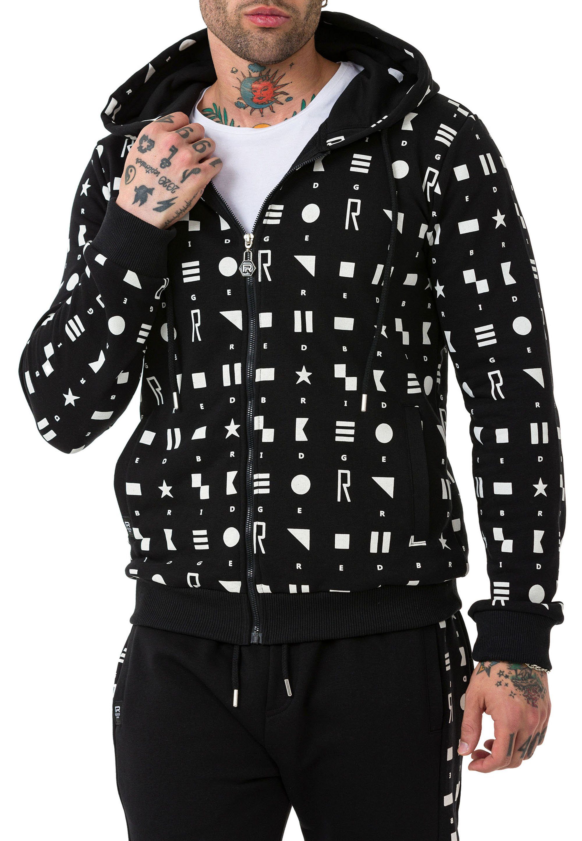 RedBridge Jogginganzug Red Bridge Herren Jogginganzug Set Kapuzenpullover & günstig online kaufen