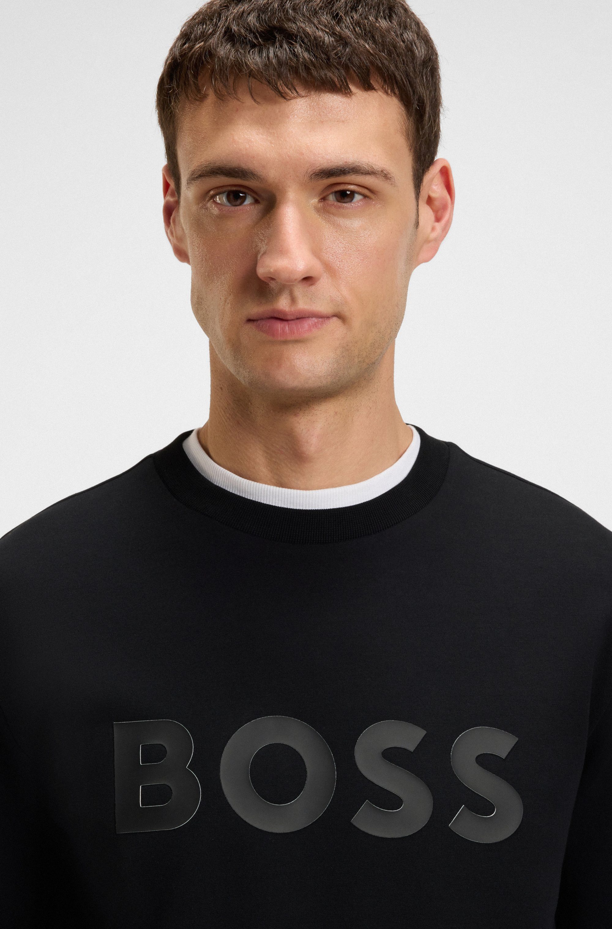 BOSS GREEN Sweatshirt Salbo mit Logodruck – Bild 4 von 5