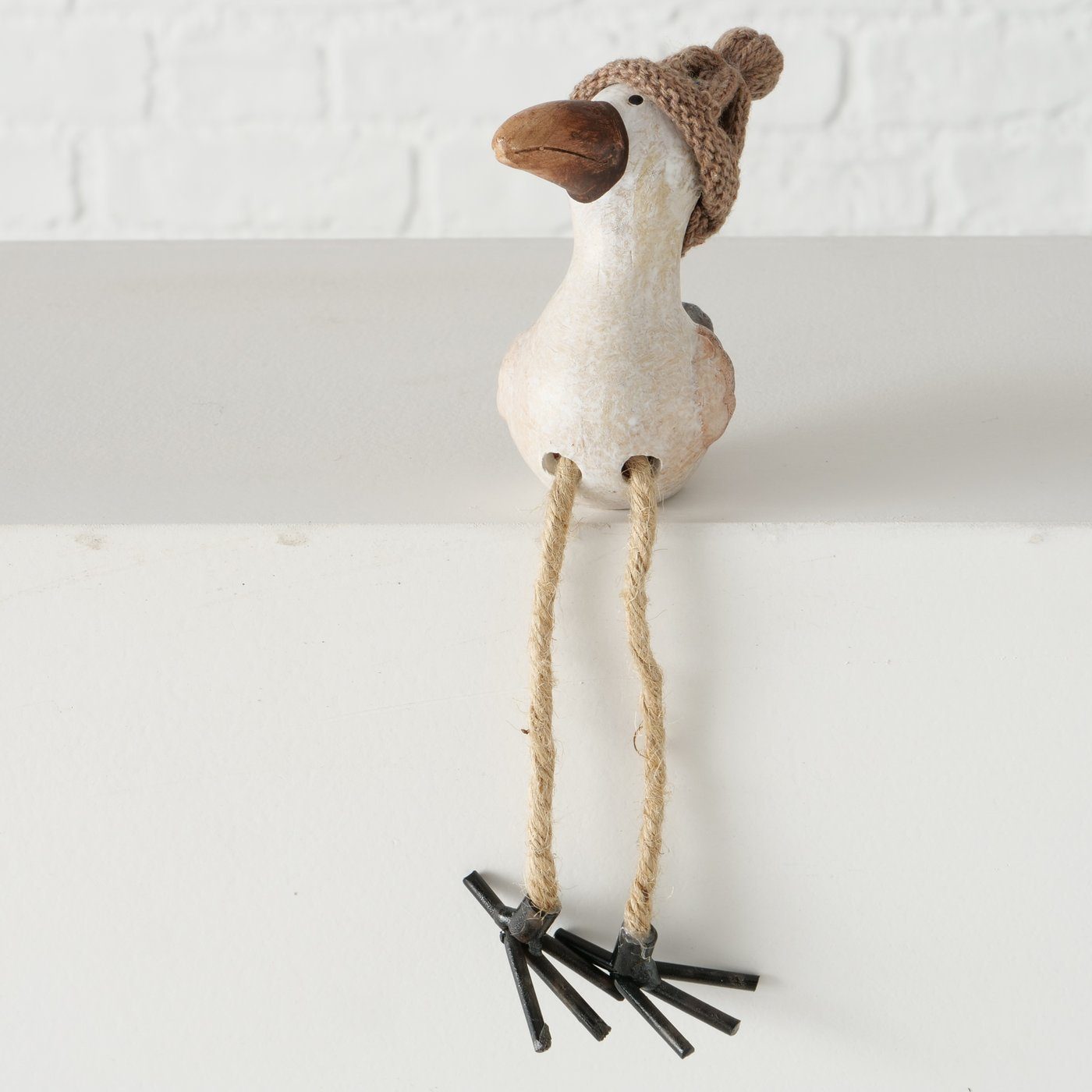 BOLTZE Dekoobjekt Figur Vogel Möwe Simon 2er Set Sitzend günstig online kaufen