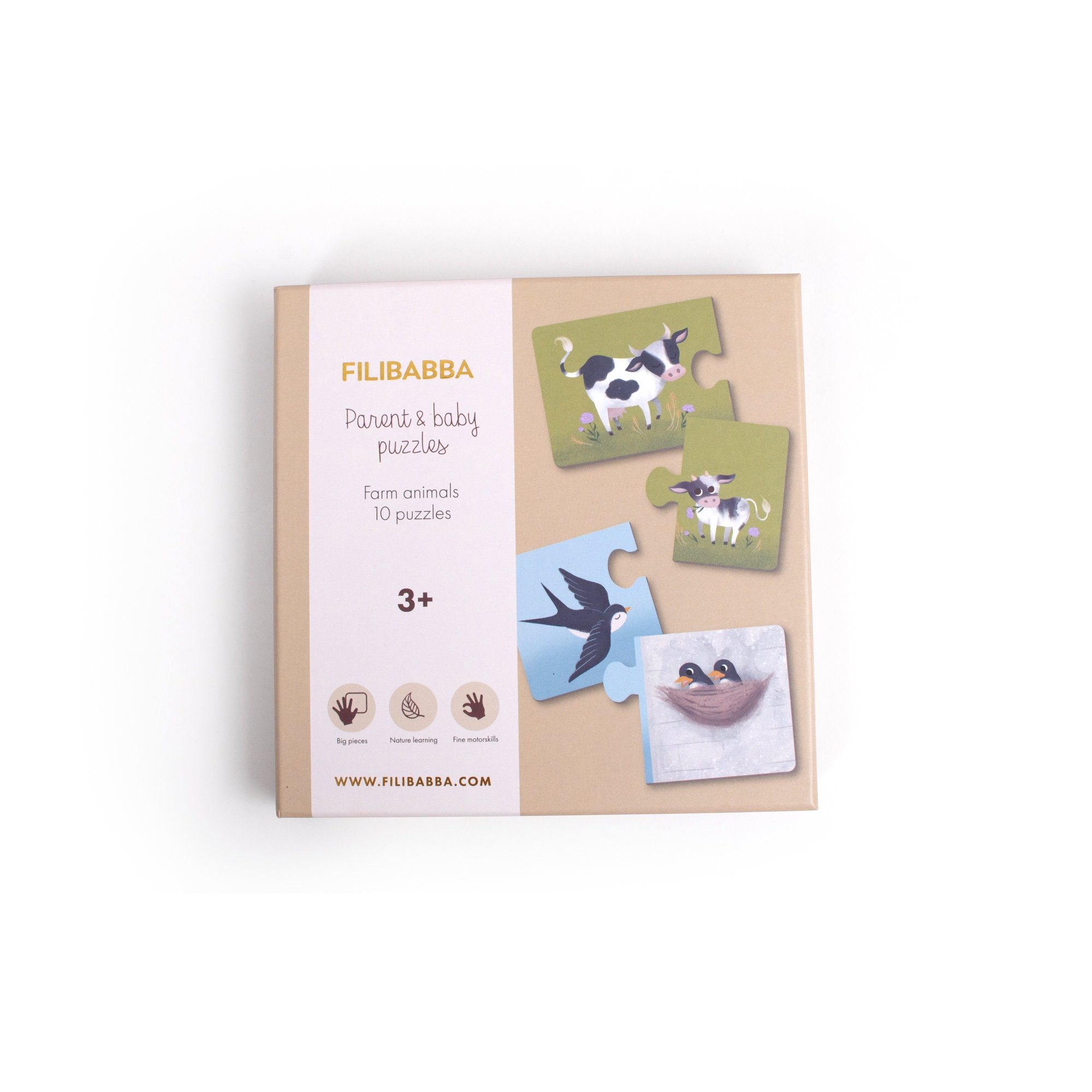 FILIBABBA Puzzle Mein erstes Puzzle: Tierwelten günstig online kaufen