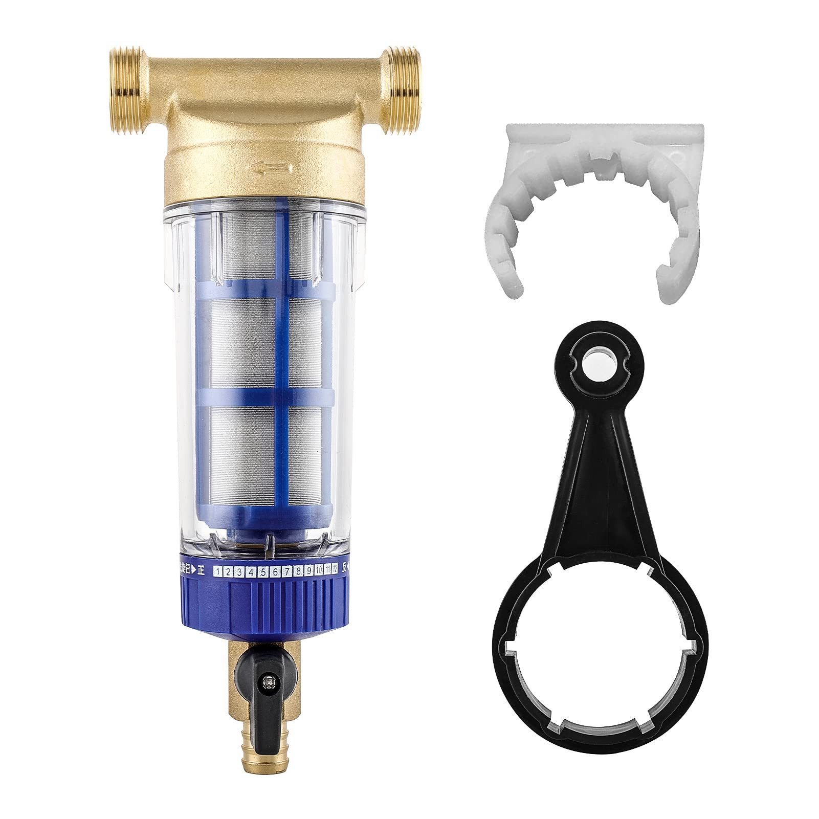 Youyijia Rückspülfilter Rückspülfilter Wasserfilter Rückspülfilter Druckminderer