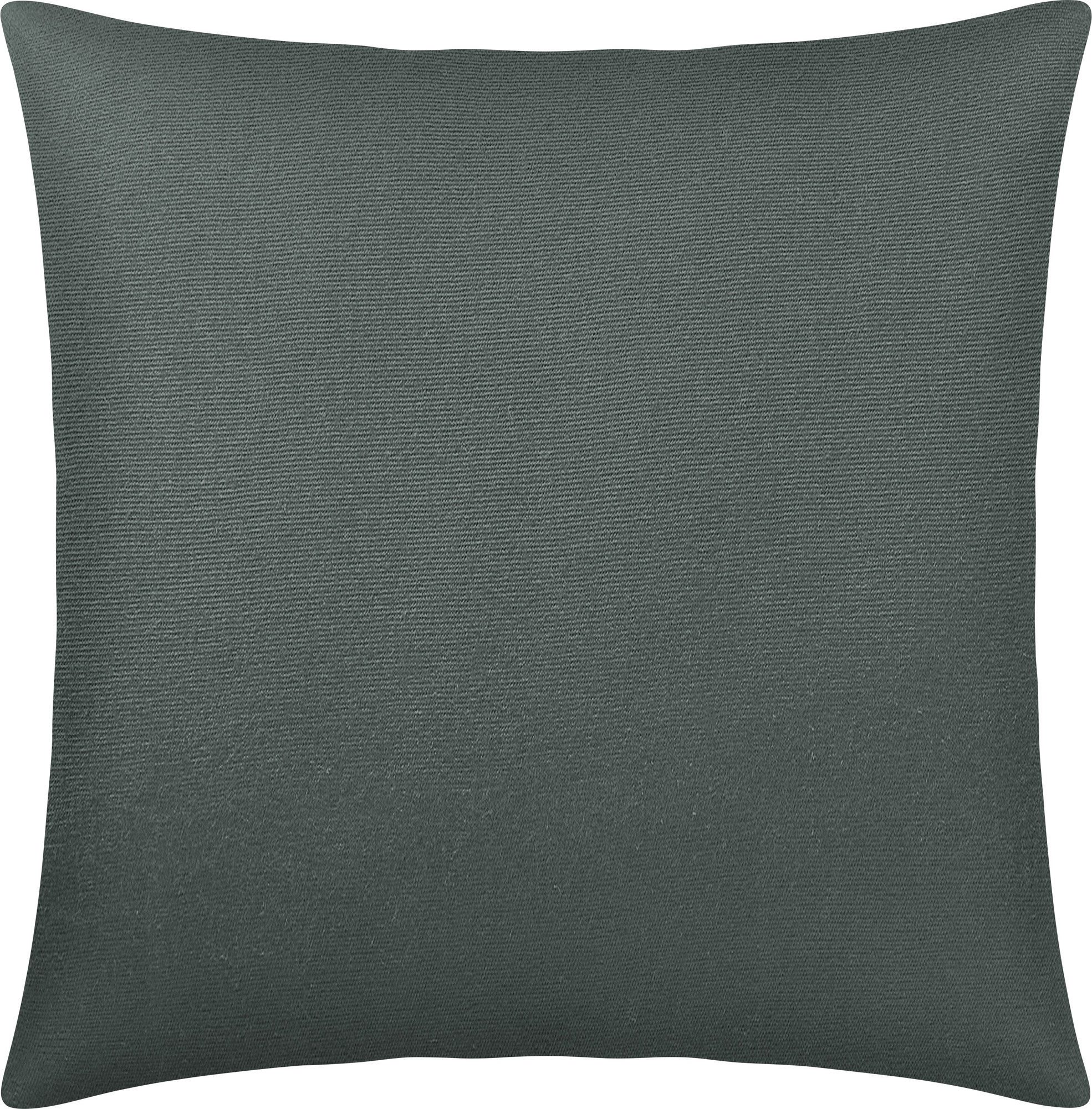 Erwin Müller Kissenbezug Kuschelkissenbezug "Memmingen", Interlock-Jersey Uni