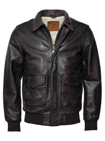 TOP GUN Lederjacke