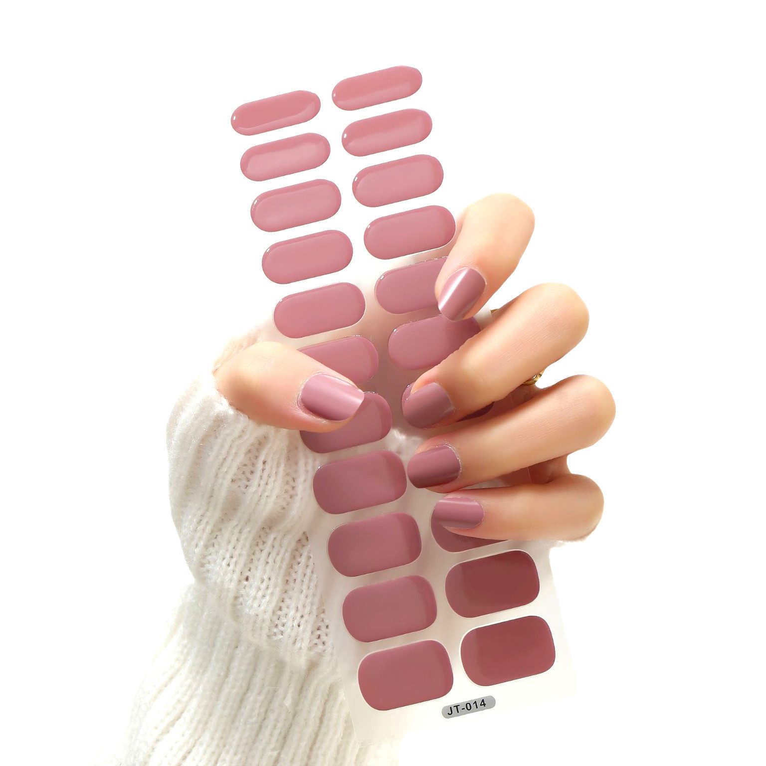 Kunstfingernägel Nagelfolie UV Härtend - Nagelfolie Selbstklebend - UV Nagelfolien