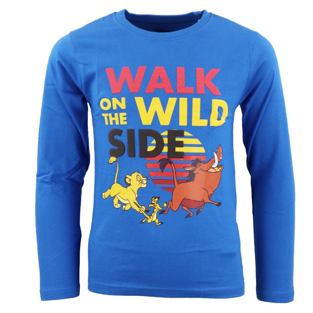Langarmshirt Disney König Löwen Kinder langarm T-Shirt