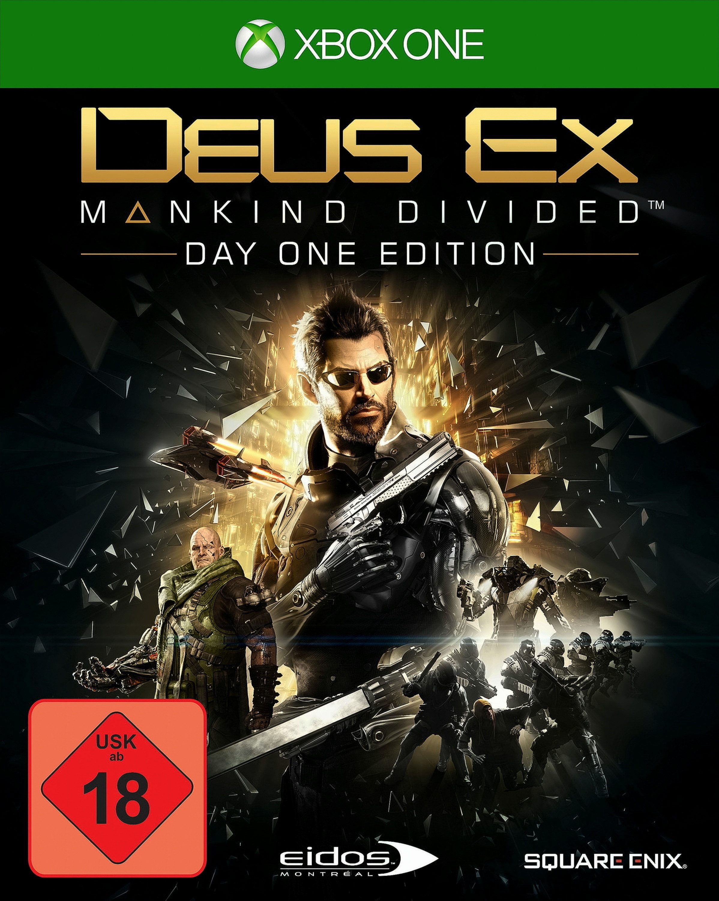 Deus Ex: Mankind Divided - Day One Edition, Xbox One