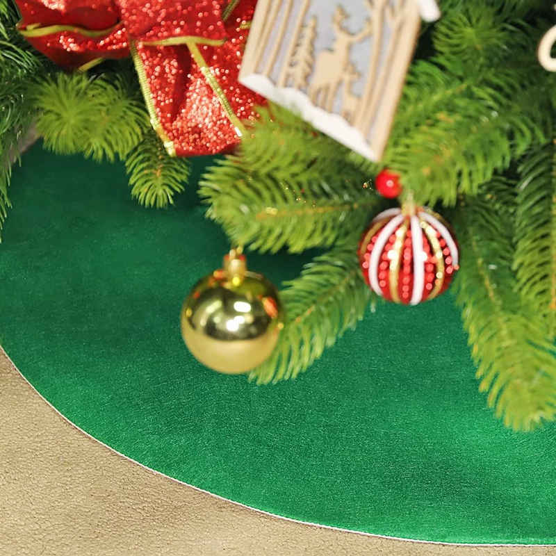 Salcar Weihnachtsbaumdecke Weihnachtsdeko, Christbaumschmuck, Christbaumdecke, Baumteppich Rund, Weihnachtsbaum Rock, Weihnachtsbaum Teppich für Weihnachtsbaumständer