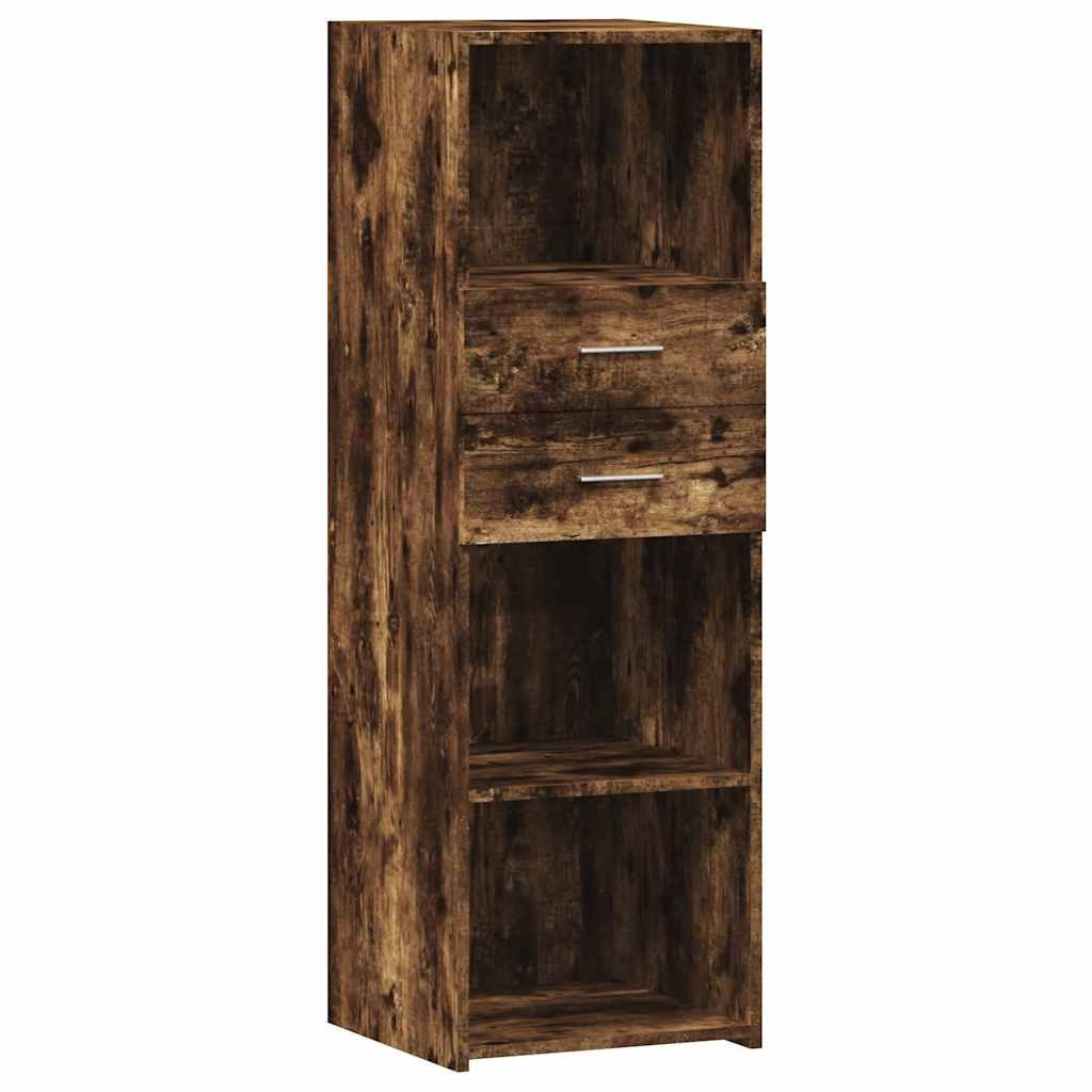 vidaXL Highboard Highboard Räuchereiche 40x42,5x124 cm günstig online kaufen