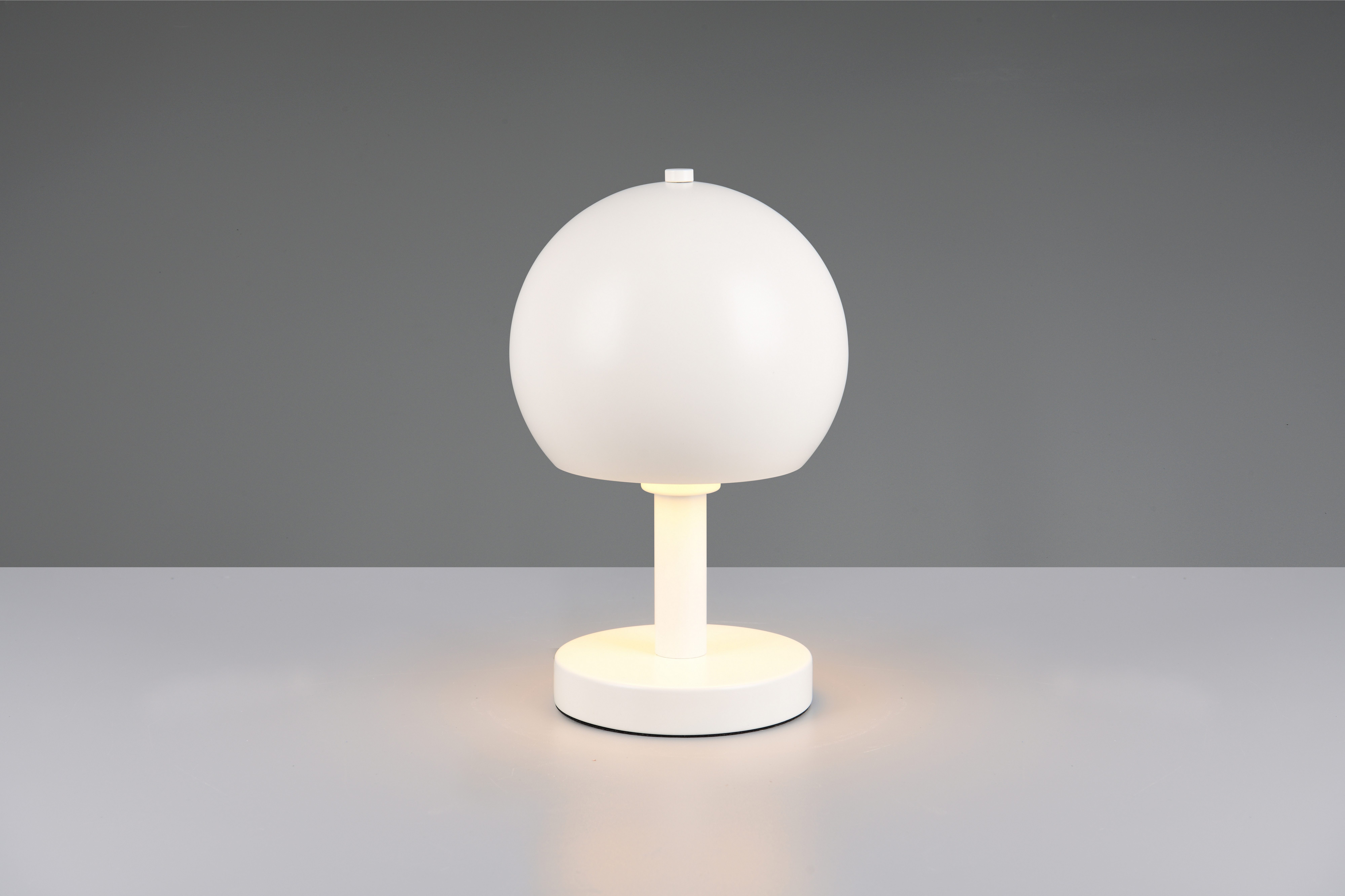 my home Schreibtischlampe Christelle, Deko Tischleuchte mit Metallschirm Ø 18cm Höhe 29cm, Ein-/Ausschalter, Leuchtmittel wechselbar, warmweiß - kaltweiß, exkl  – Bild 5 von 5