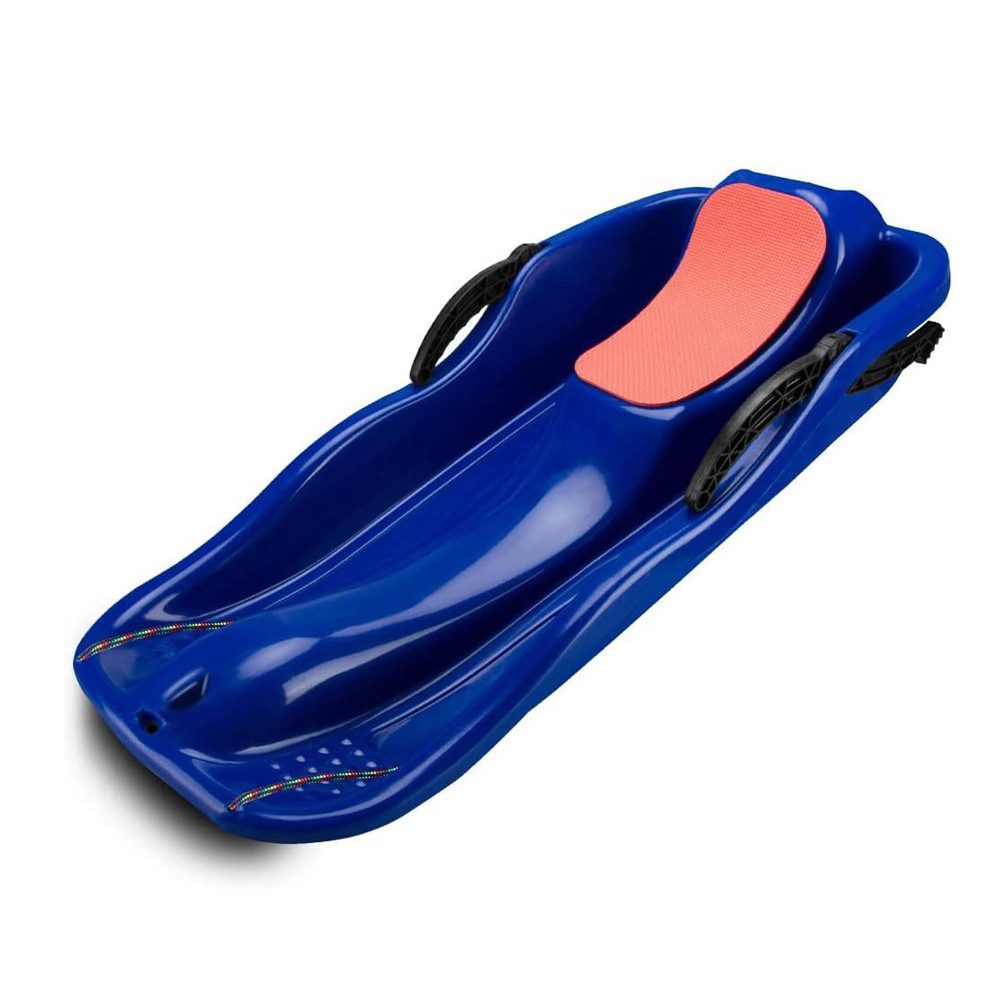 Fine Life Pro Skibob, Schlitten Bob Schlitten Kinderbob mit Bremsen für 3-10 Jahre