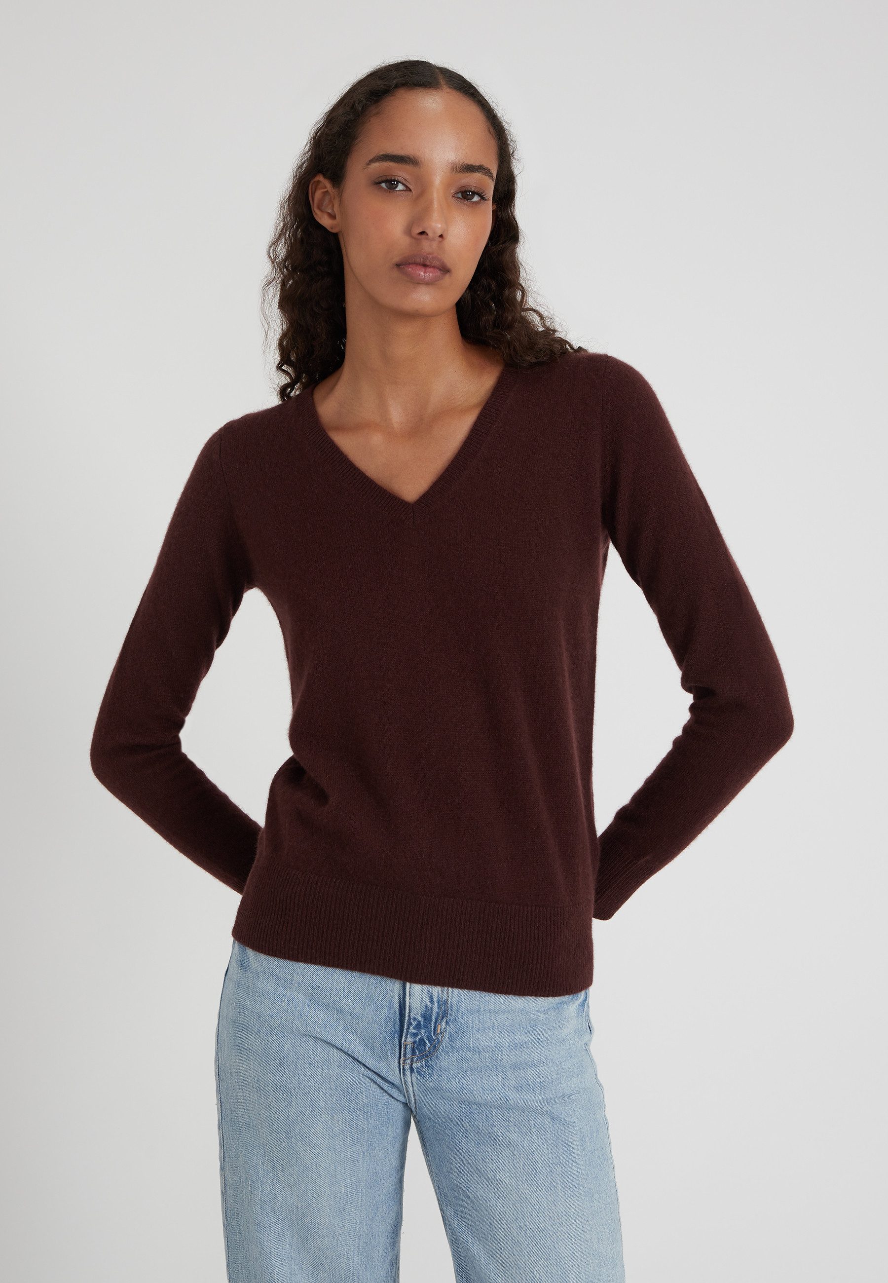 Style & Republic Kaschmirpullover Kaschmirpullover V-Neck günstig online kaufen