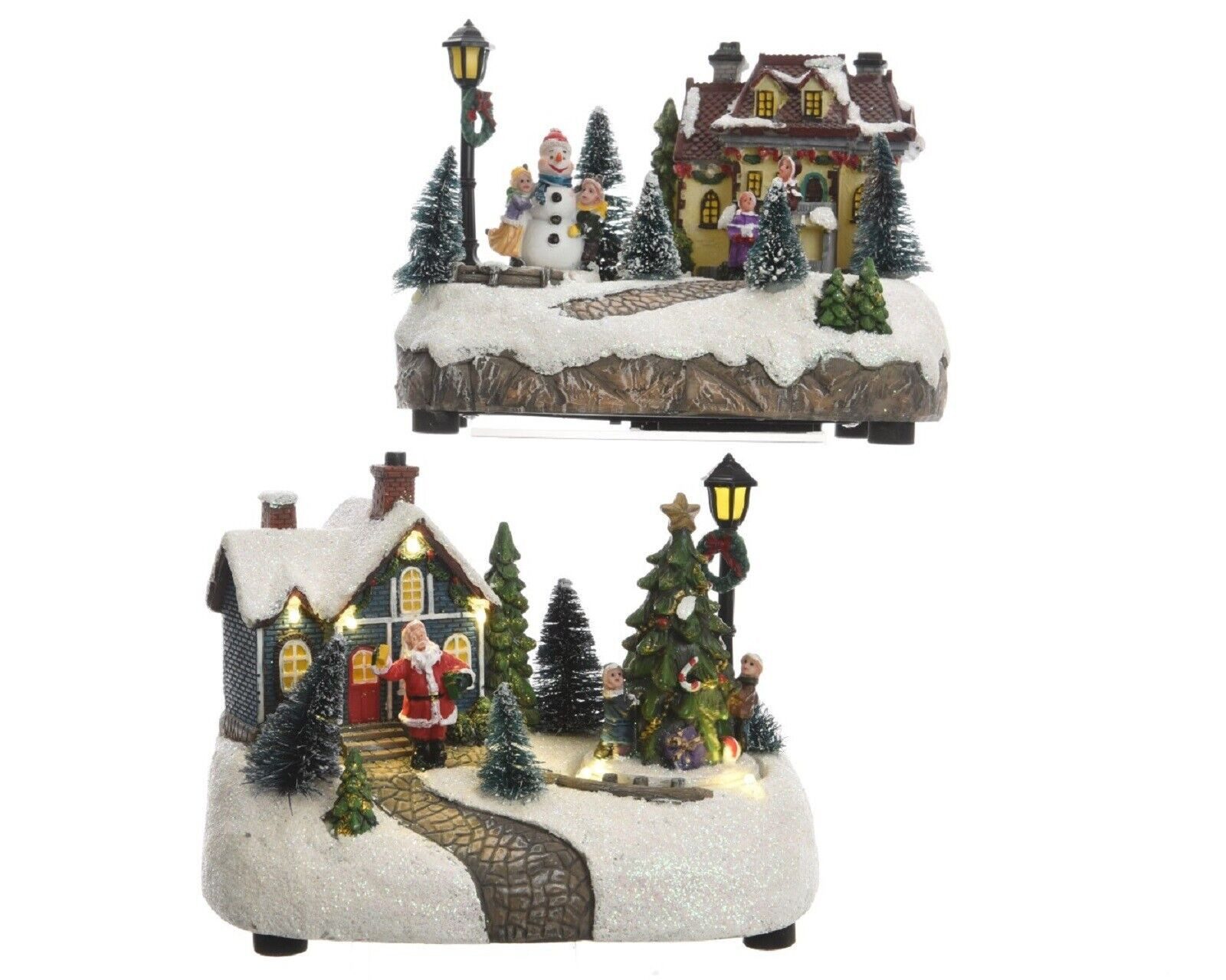 Lumineo LED Dekolicht LED Weihnachtslandschaften 2 Ausführungen 18,5x13x13,5cm Stückpreis