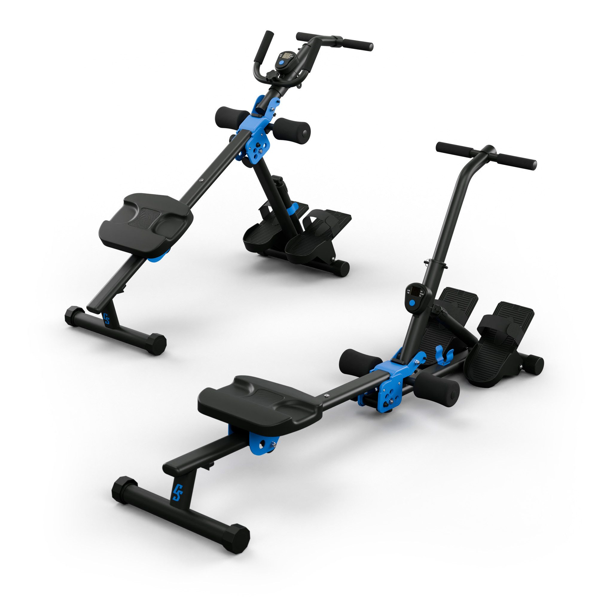 Capital Sports Rudermaschine Azura (Set, Set), Rüdermaschine bauchtrainer Heimtrainer Mobil