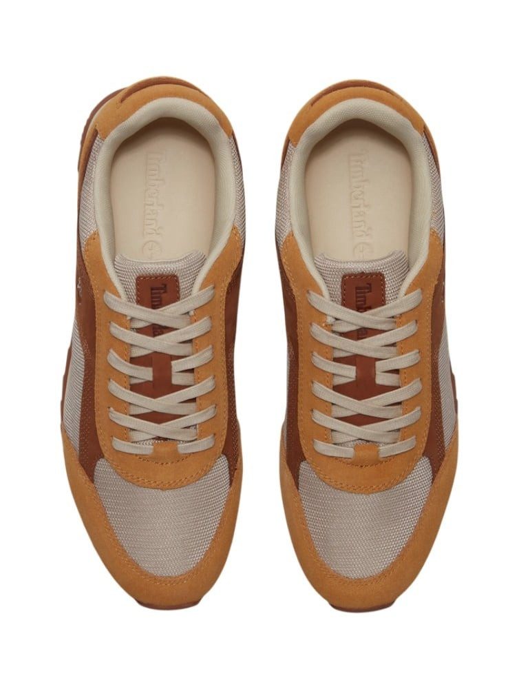Timberland Scout Heights (Premium Leder) braun/beige Herren Sneaker