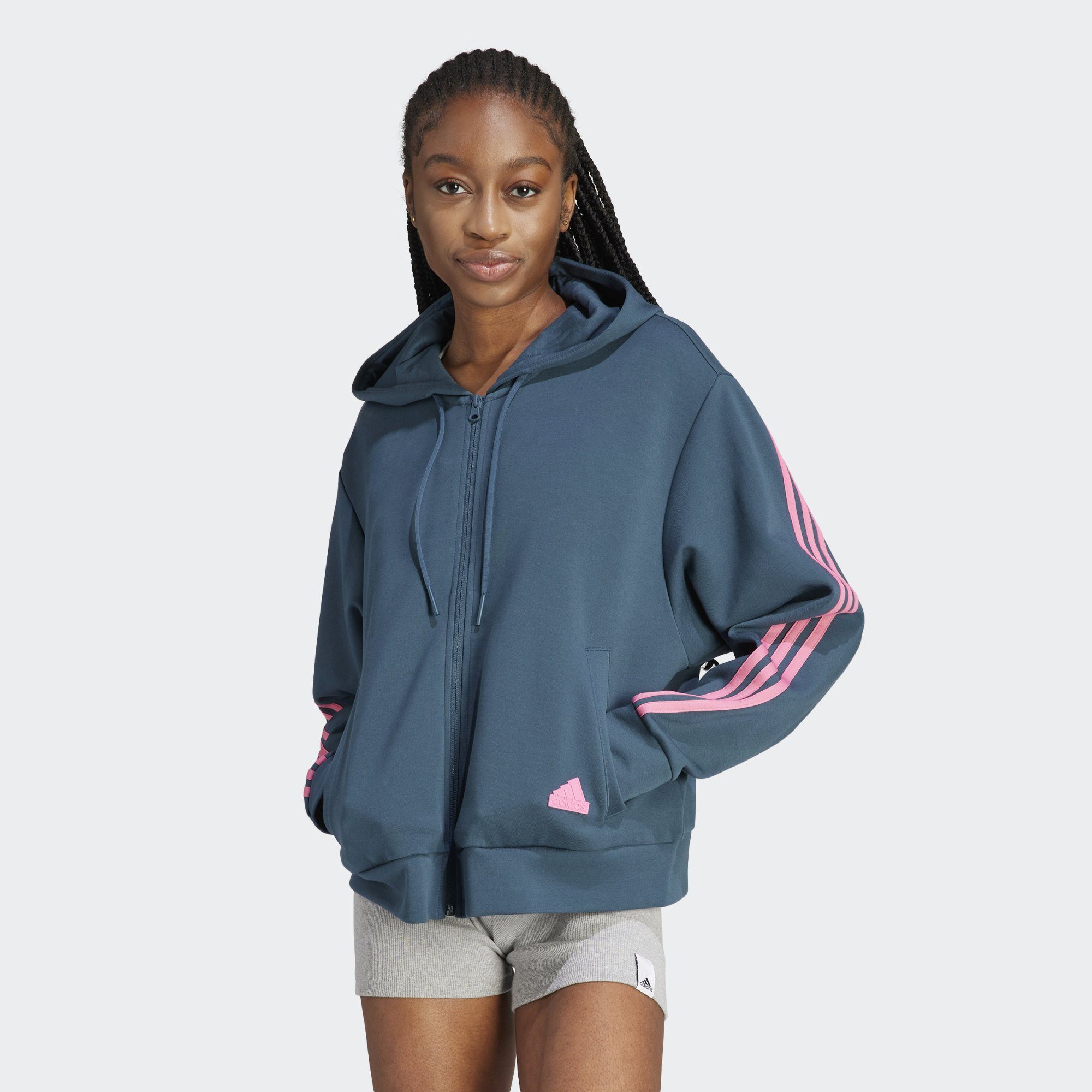 adidas Sportswear Hoodie FUTURE ICONS 3-STREIFEN KAPUZENJACKE