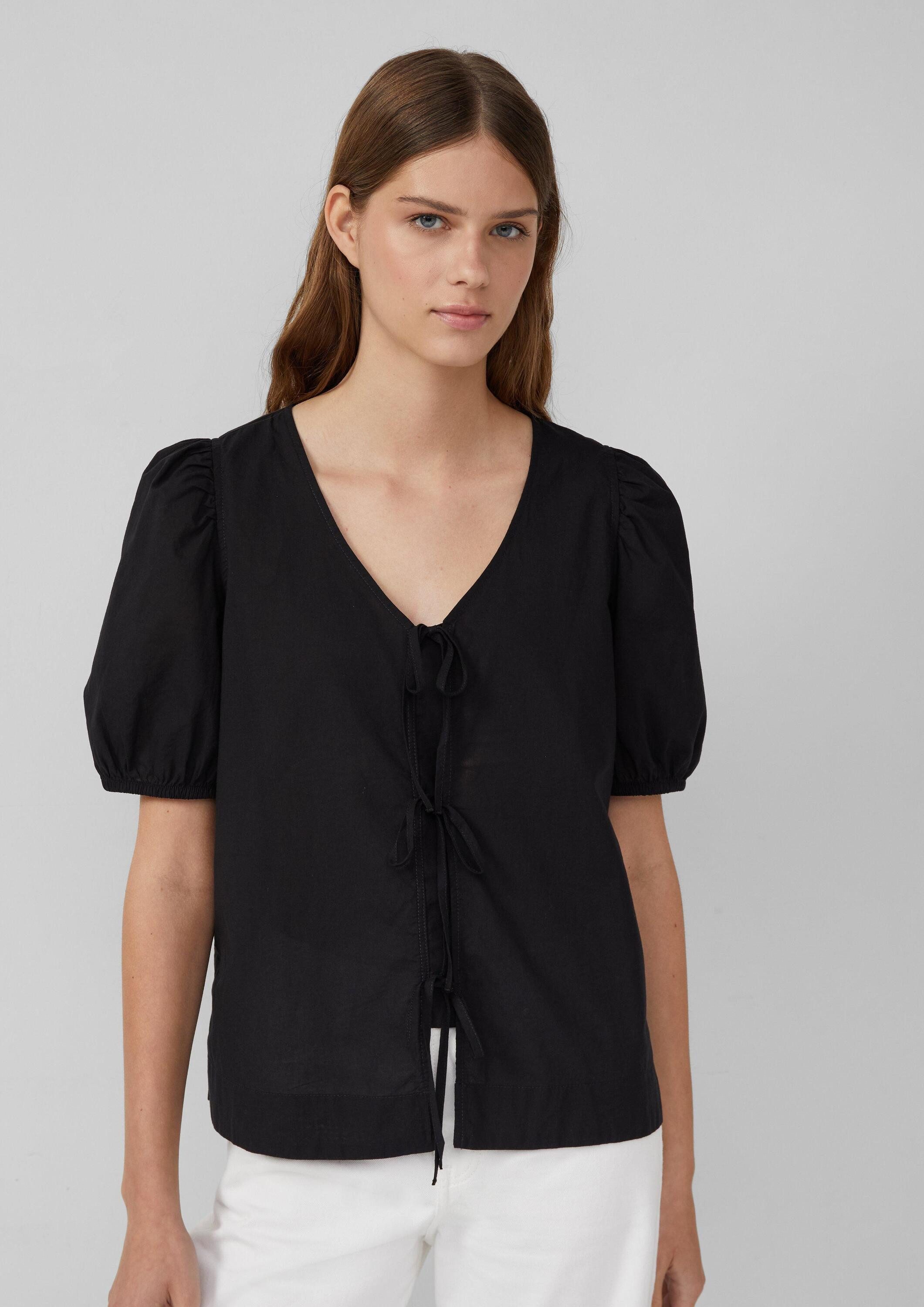s.Oliver Kurzarmbluse Bluse (1-tlg) günstig online kaufen