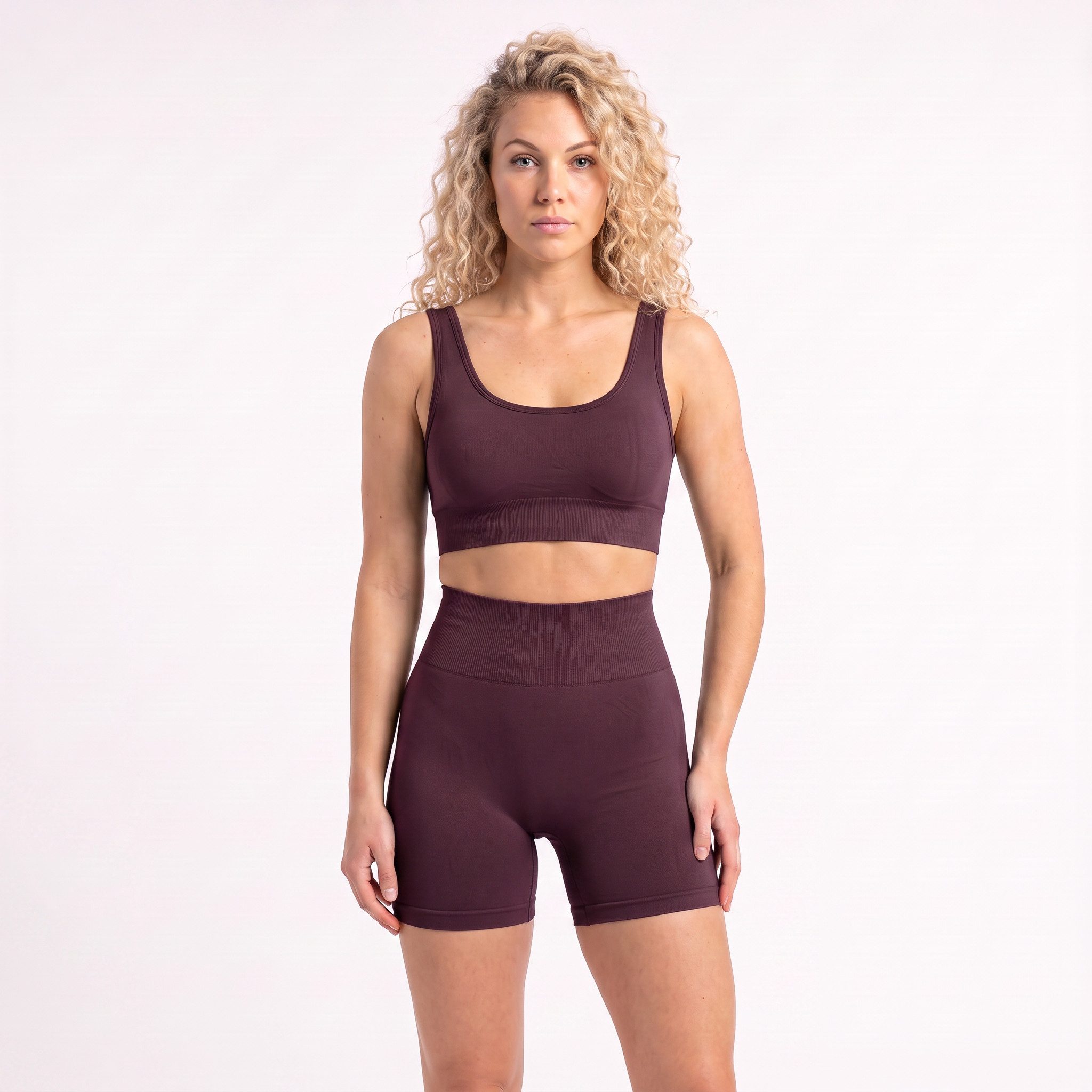 TAO Yogashorts PURE Sporty Leggings Short Optimal für Yoga, Pilates, Fitness und Freizeit