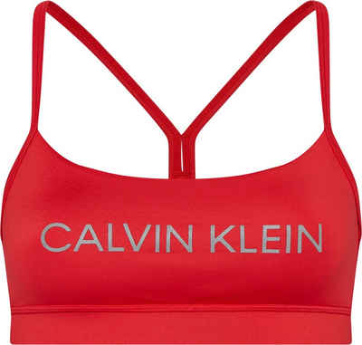 Calvin Klein Performance Sport-Bustier »WO - Low Support Sports Bra« mit Trägern für niedrige Stützkraft