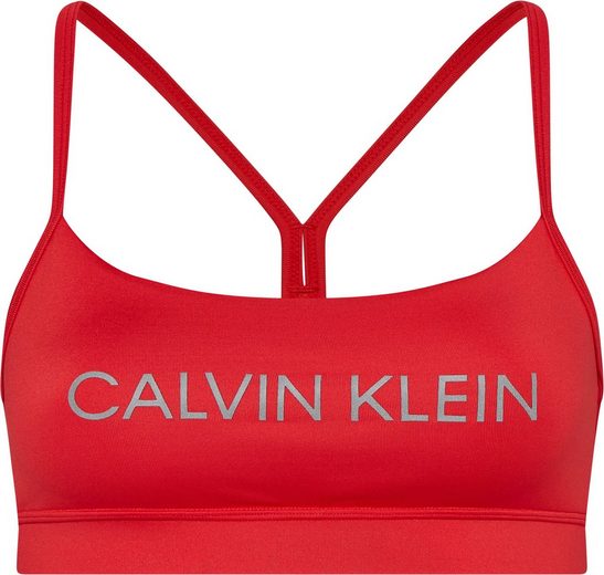 Calvin Klein Performance Sport-Bustier »WO - Low Support Sports Bra« mit Trägern für niedrige Stützkraft
