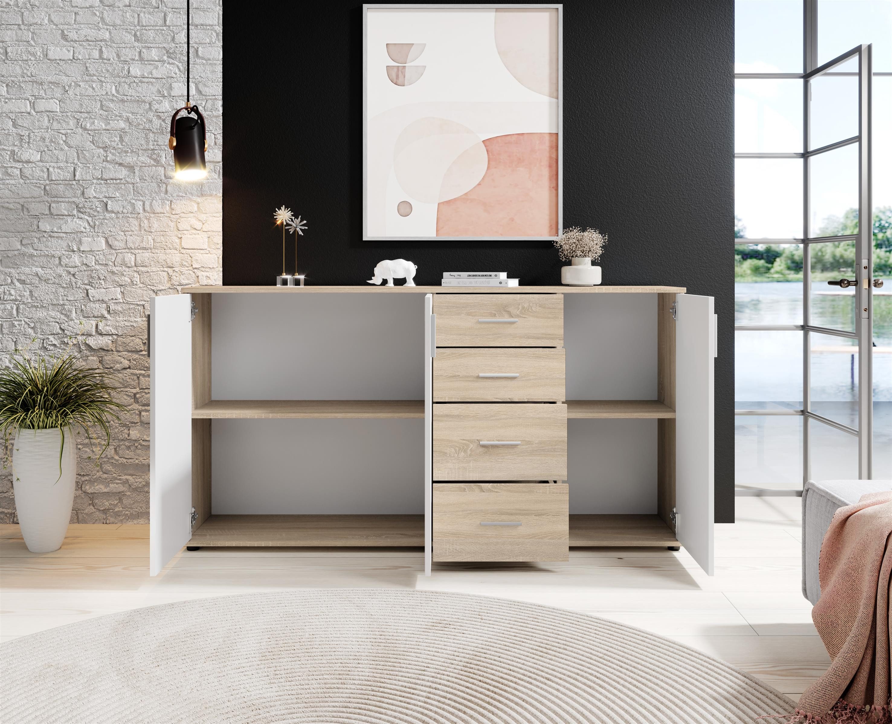 Bega Consult Kommode 160 x 82 x 35 cm (B/H/T)