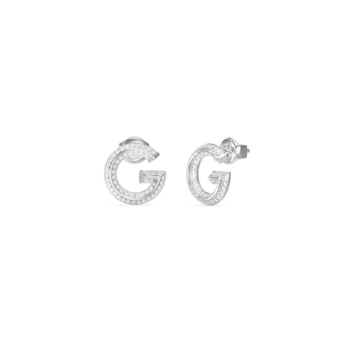 Guess Ohrring-Set Damenohrringe Ohrstecker Guess JUBE05443JWRHT-U Silberfarben