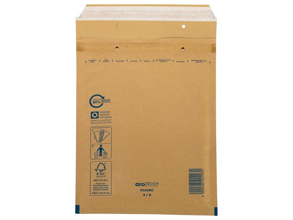 aroFOL® Versandtasche aroFOL Luftpolster-Versandtasche 200 x 275 mm, Haftklebung