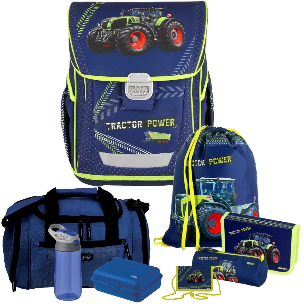 Spirit Ранцы 1.Klasse Jungen in unterschiedlichen Sets (8-tlg)