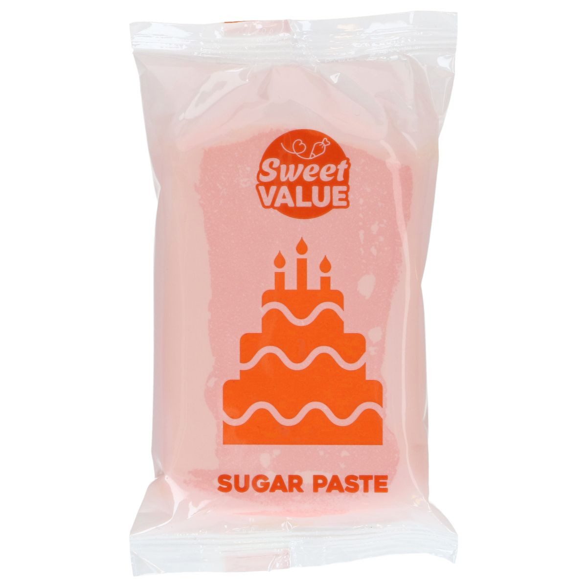 Sweet Value Backdekoration Sweet Value Fondant Orange 200 g