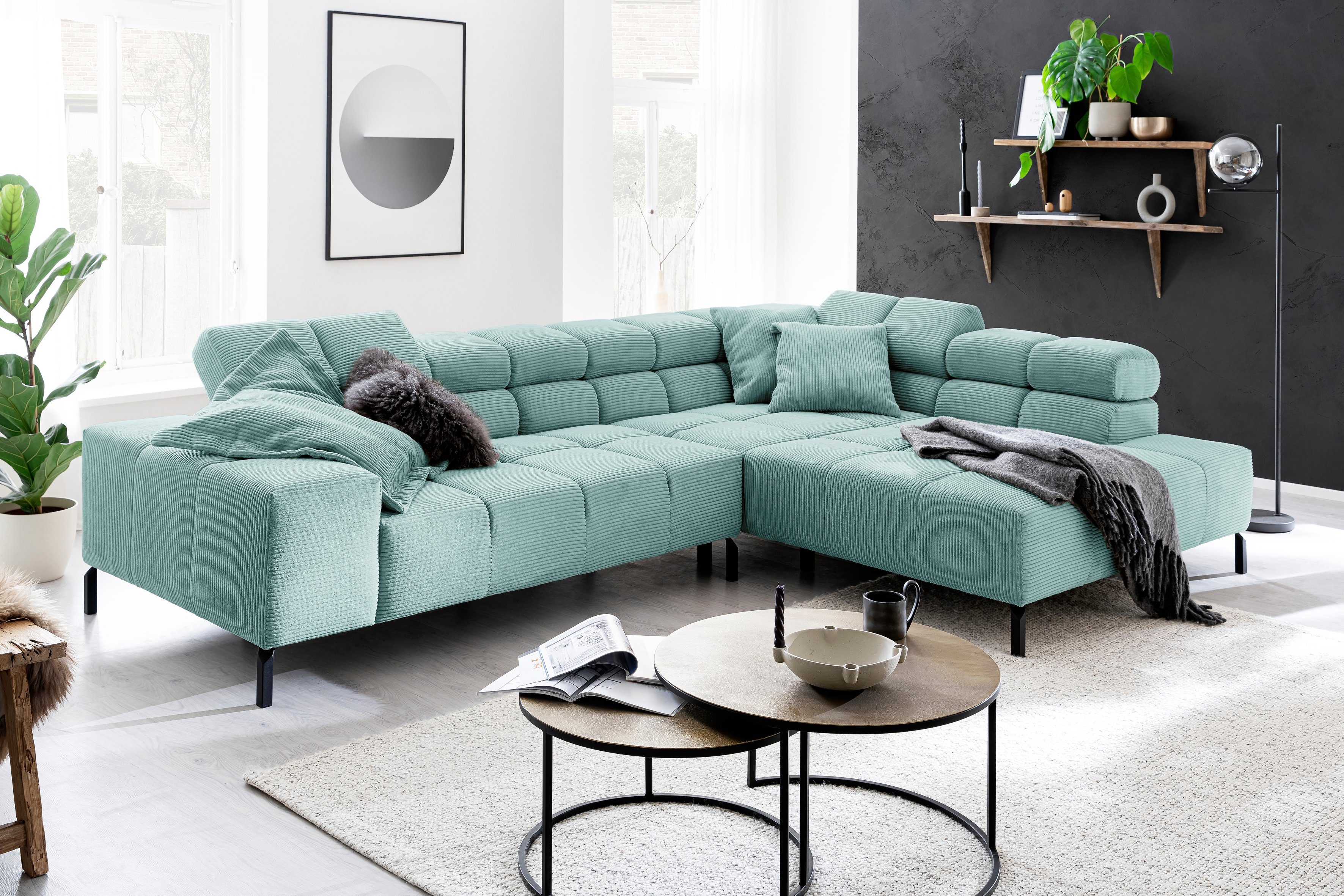 INOSIGN Ecksofa Ancona New, wahlweise motorische günstig online kaufen