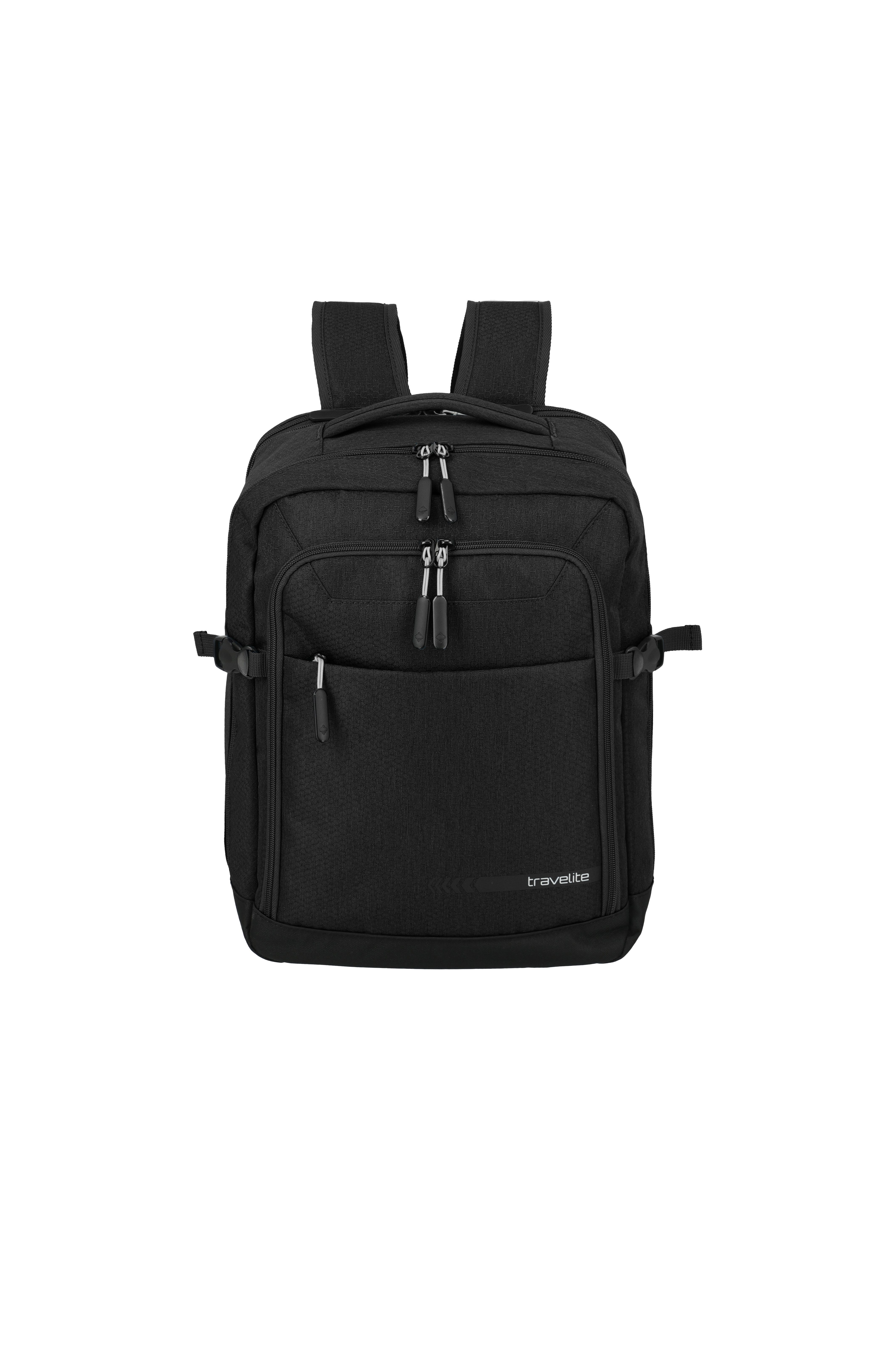 travelite Reiserucksack KICK OFF Cabin Rucksack, Unisex Rucksack, Handgepäckgröße, Laptopfach und große Öffnung