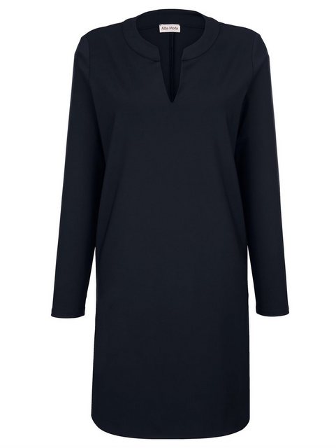 Alba Moda Kleid in äußerst trageangenehmer Jerseyqualität in blau